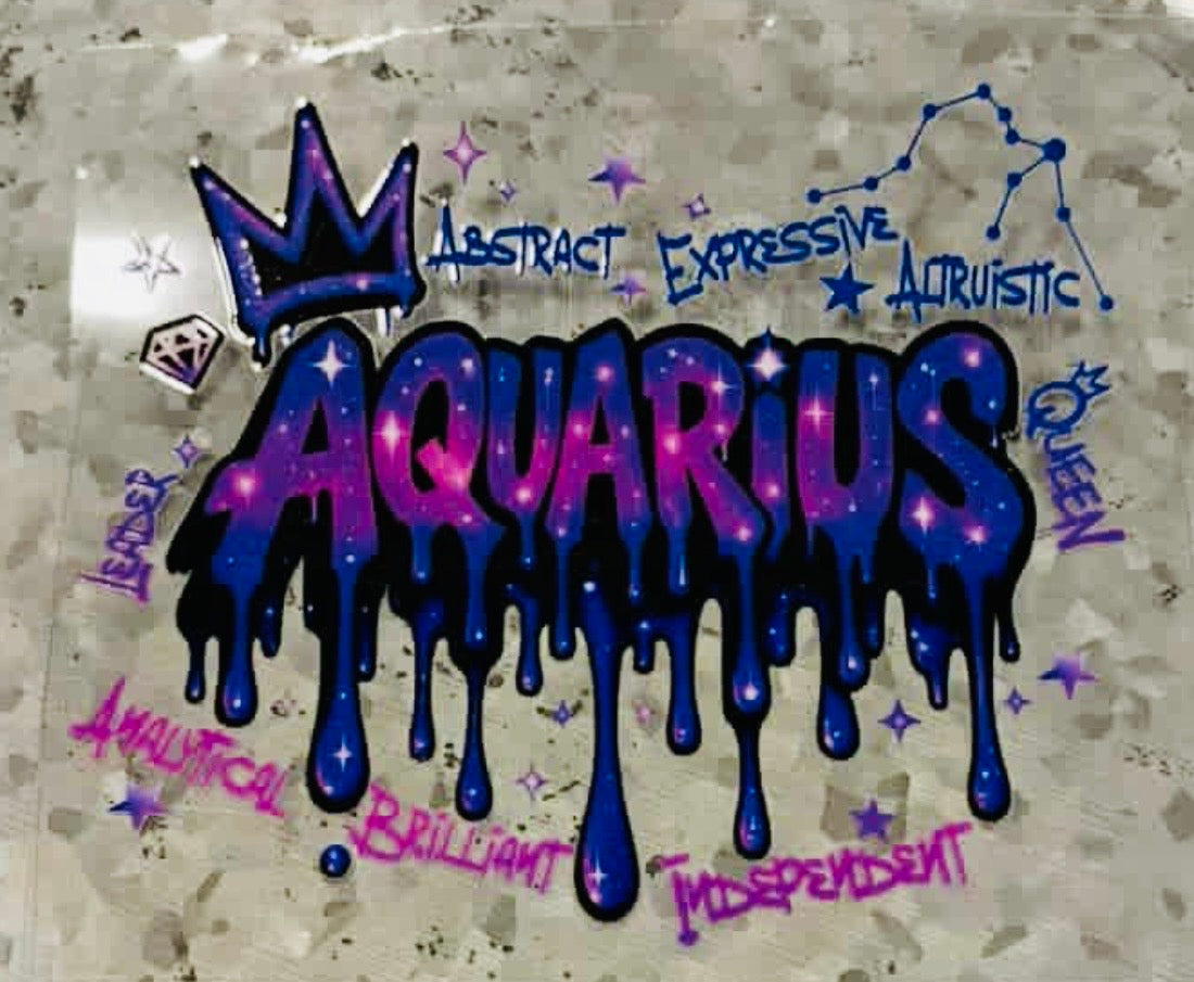 ZODIAC UV DTF CUP WRAPS