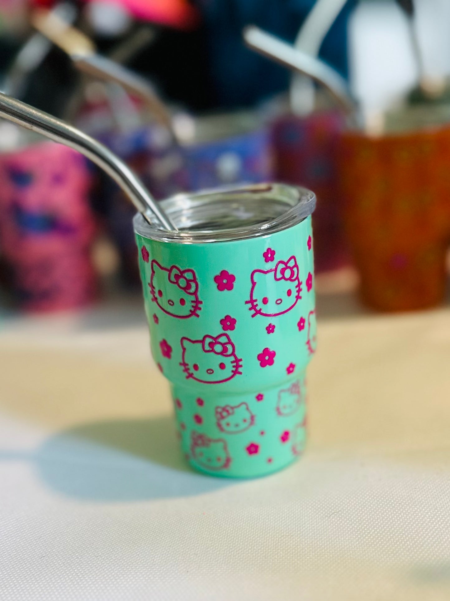 Mini 3oz Metal Tumblers