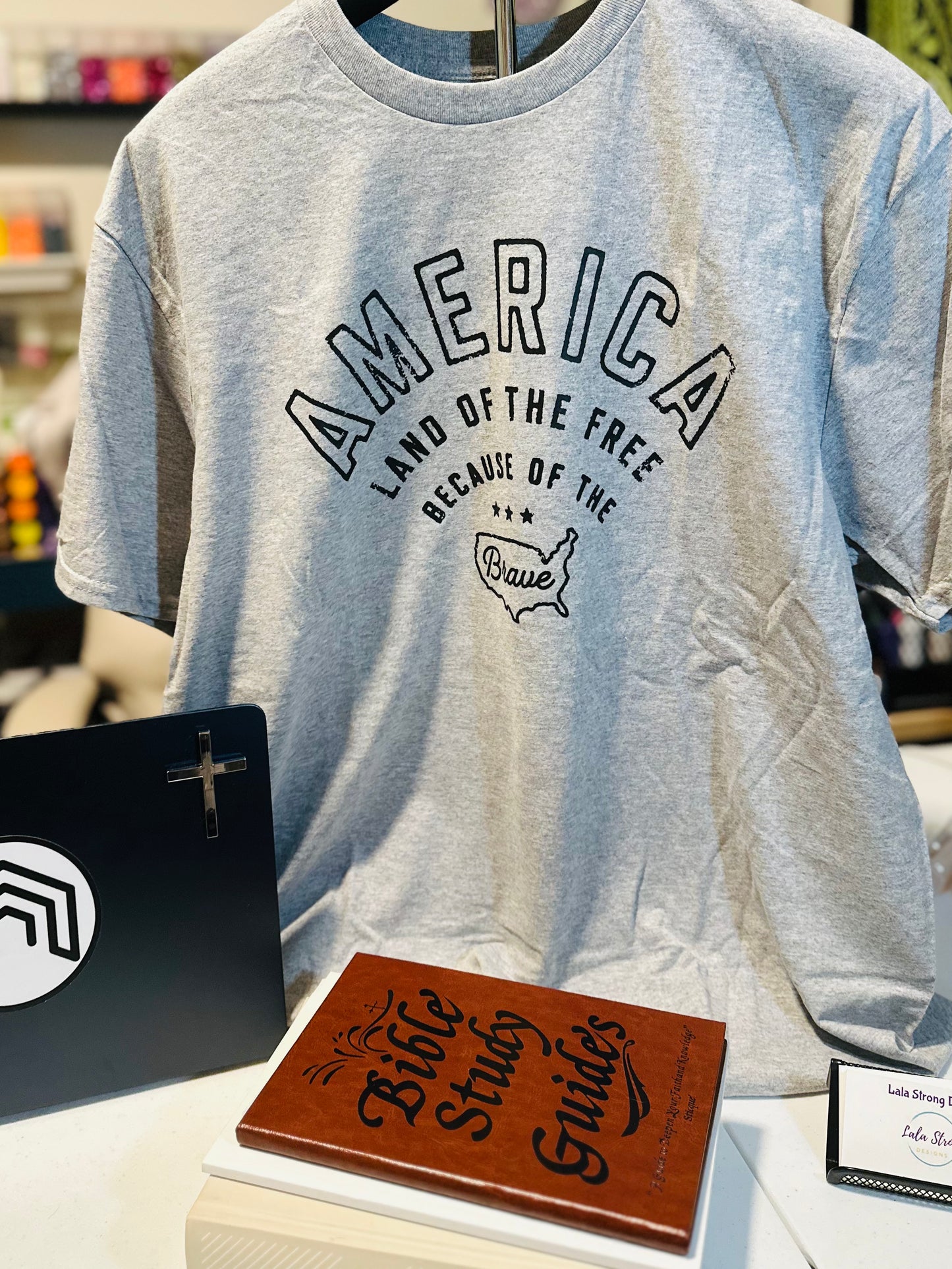 AMERICA LAND OF THE FREE TSHIRT