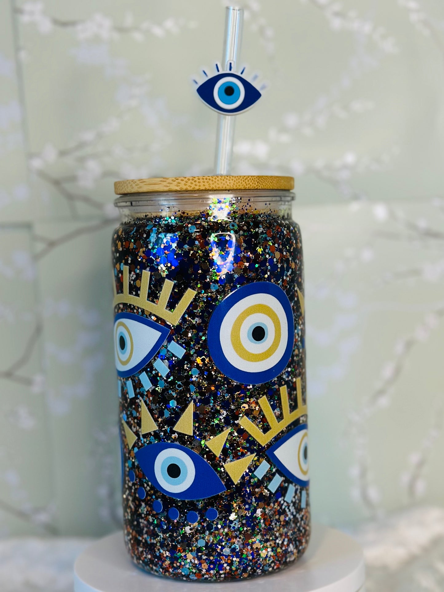 16oz Eye Snow Globe Cup