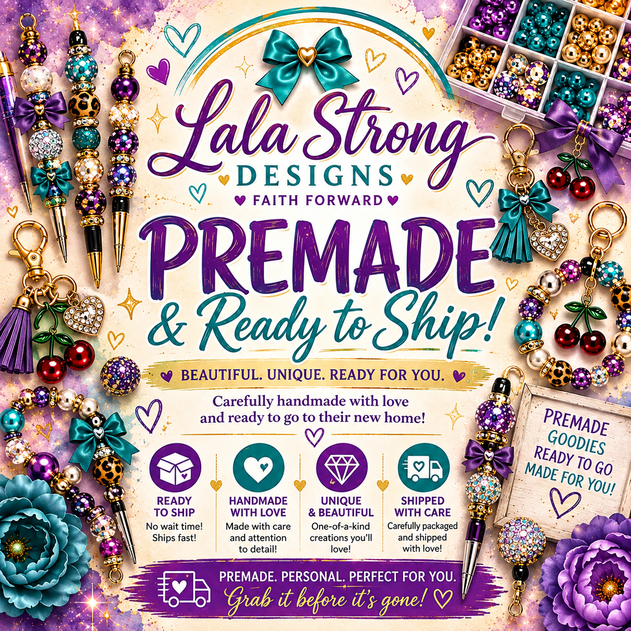 PRE-MADES & READY TO SHIP