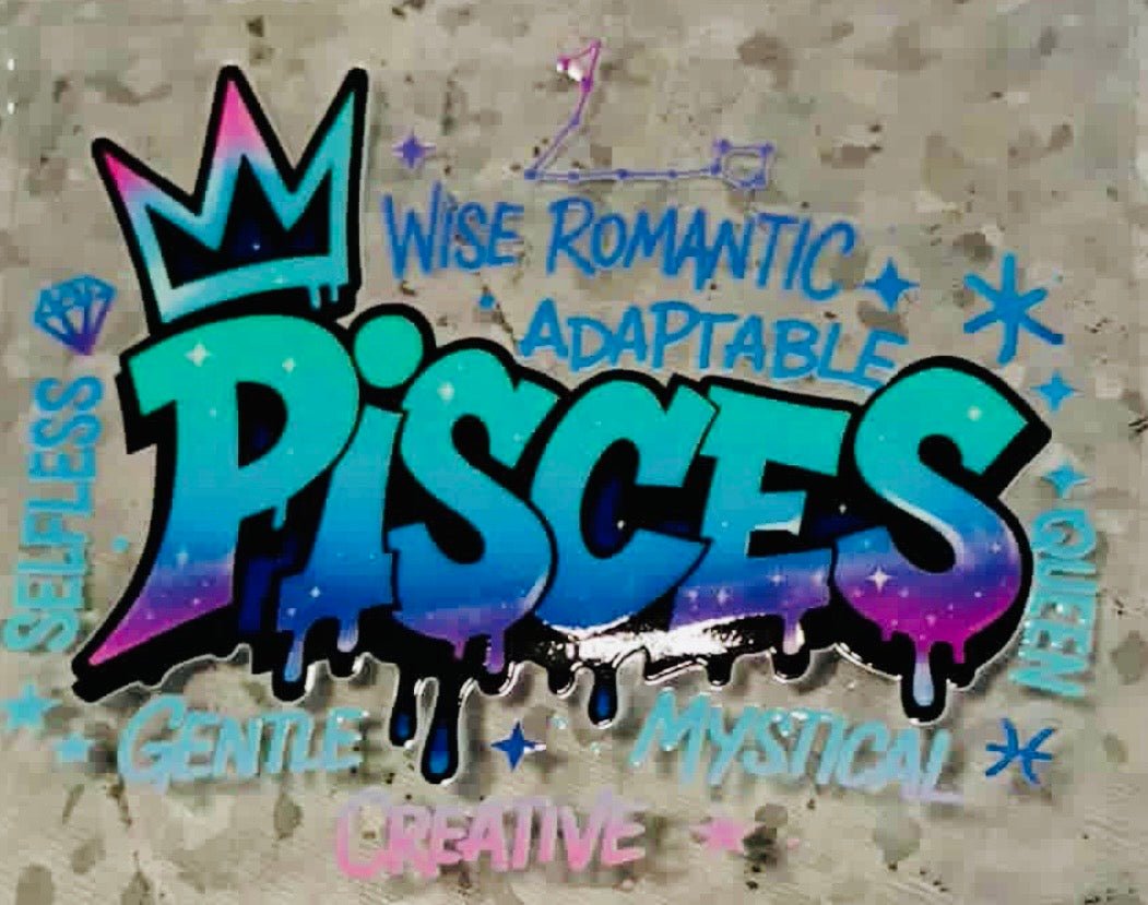 ZODIAC UV DTF CUP WRAPS