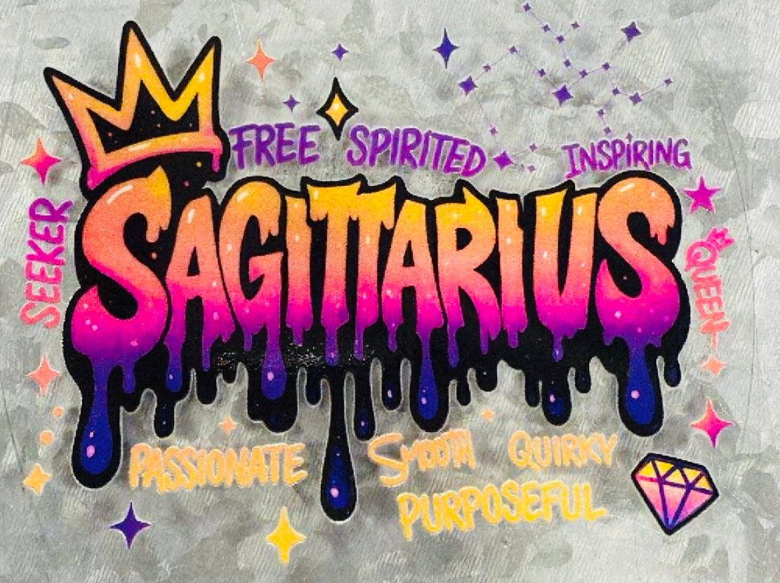 ZODIAC UV DTF CUP WRAPS