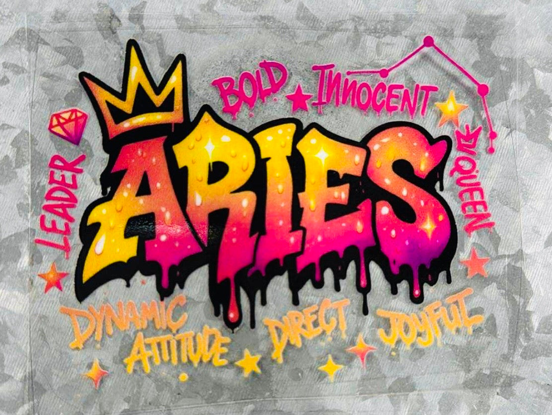 ZODIAC UV DTF CUP WRAPS