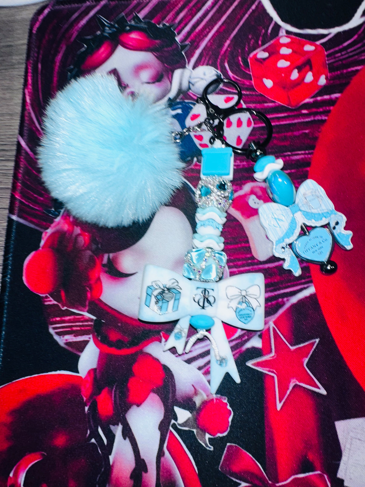KEY CHAIN-TIFFANY