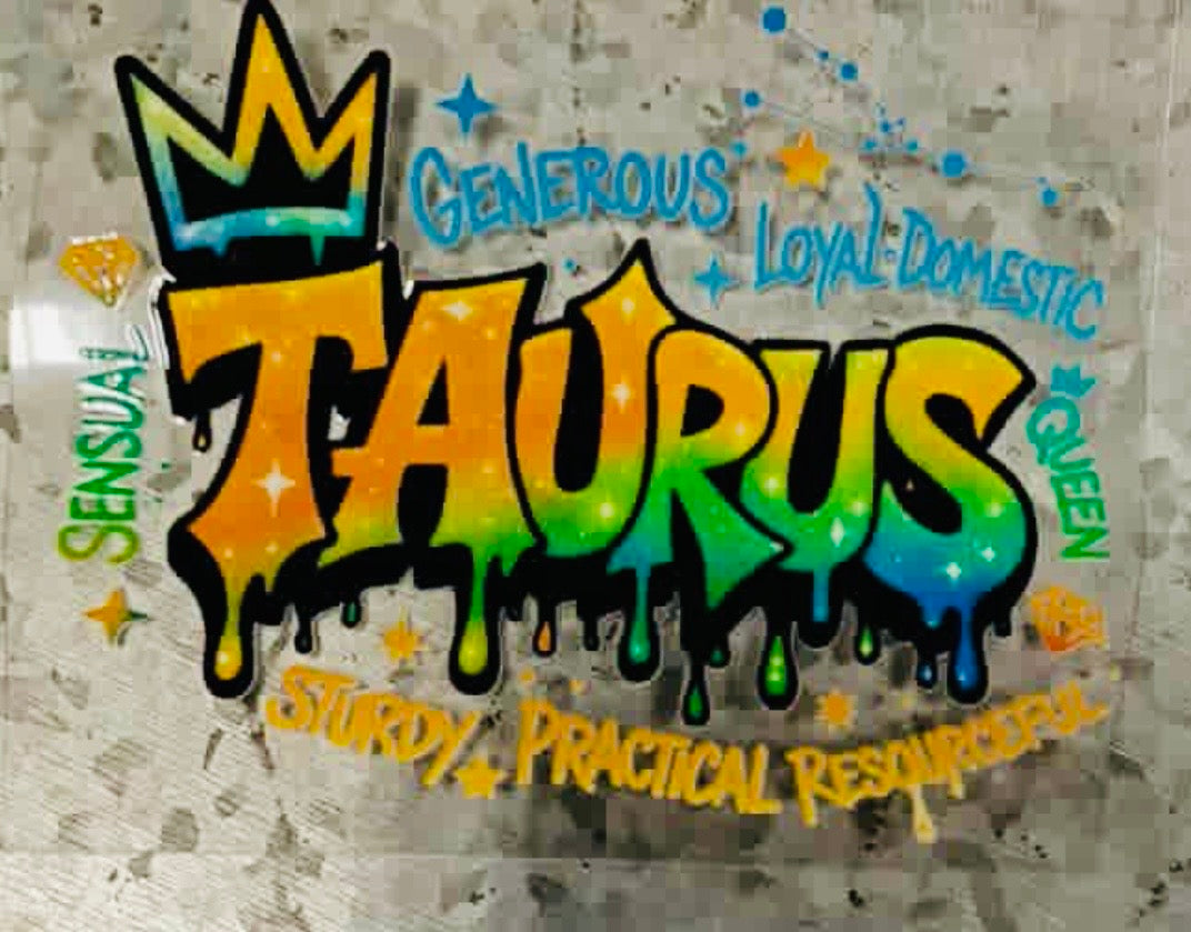 ZODIAC UV DTF CUP WRAPS