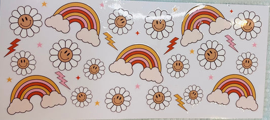 #395 RAINBOWS & FLOWERS