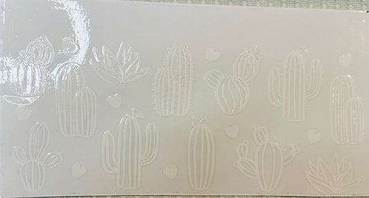 #41 CACTUS WHITE