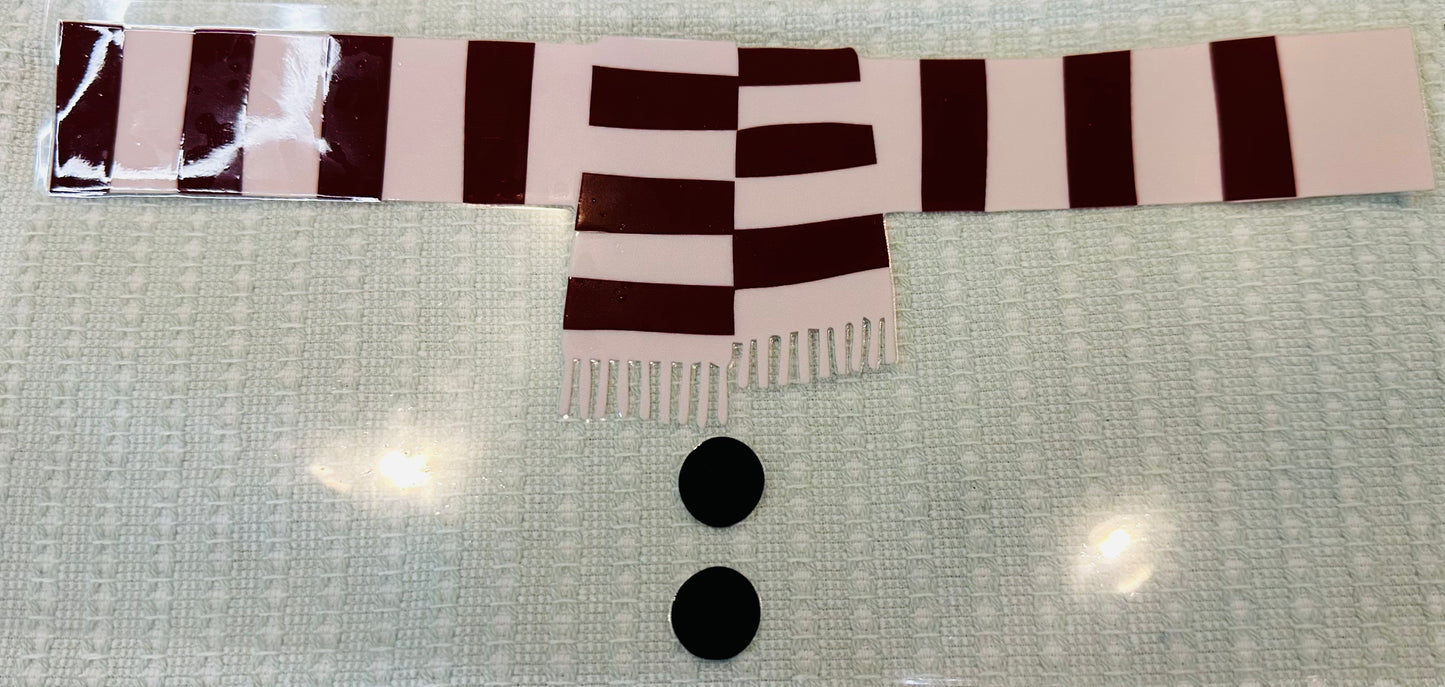 SNOWMAN SCARF