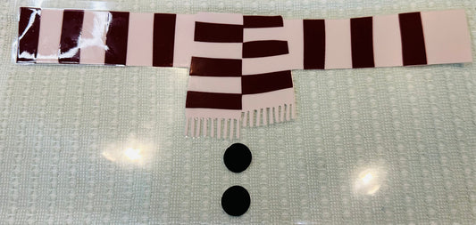 SNOWMAN SCARF
