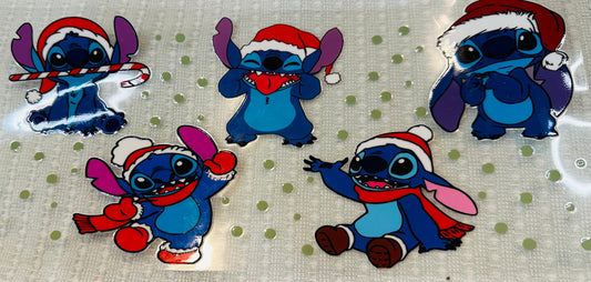#217 BLUE GUY W/SANTA HAT