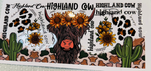 #160 HIGHLAND COW (WORDS)