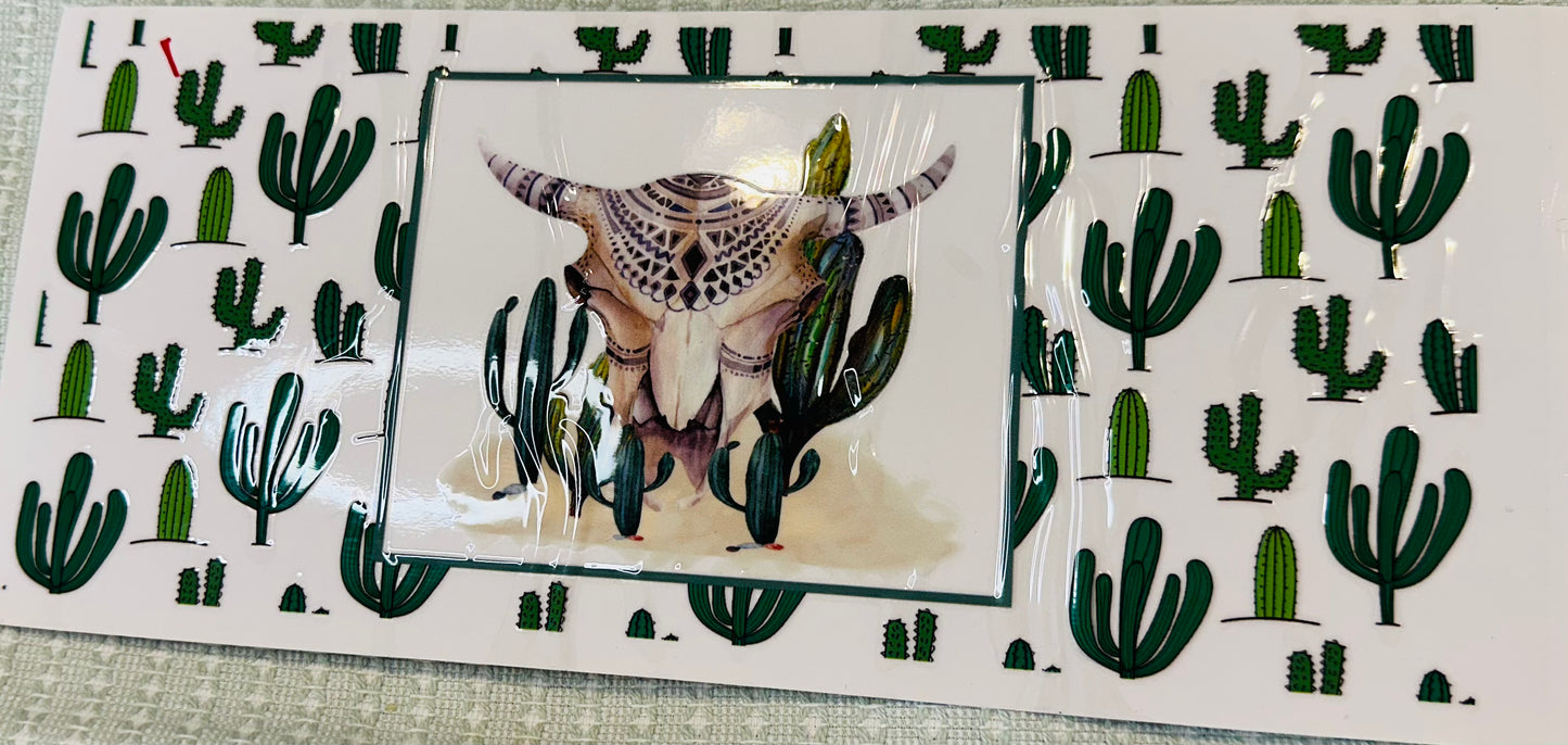 #161 SKULL N CACTUS