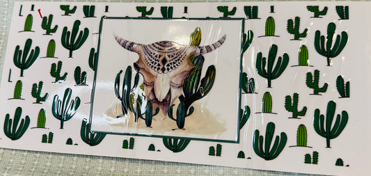 #161 SKULL N CACTUS