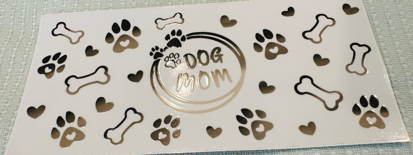 #292 DOG MOM PAW/BONES