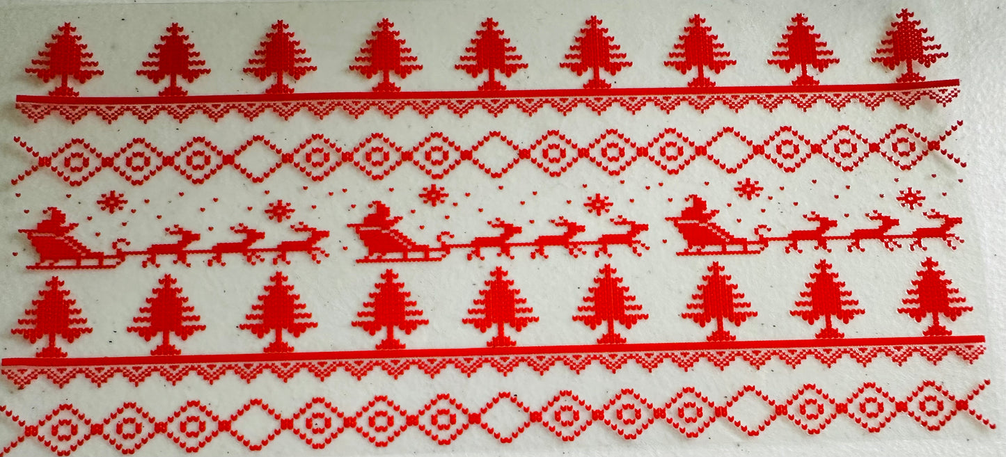 #246 CHRISTMAS RED DECOR