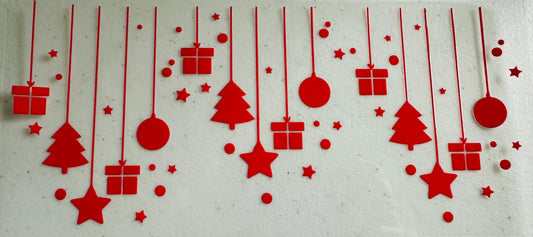 #245 CHRISTMAS RED DECOR 2