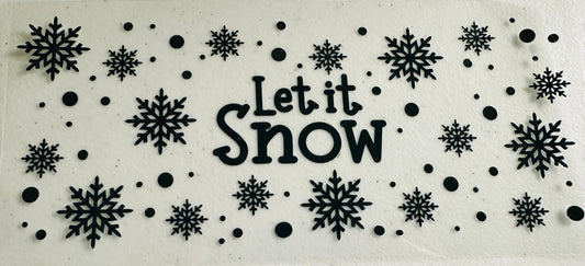 #245 LET IT SNOW BLACK