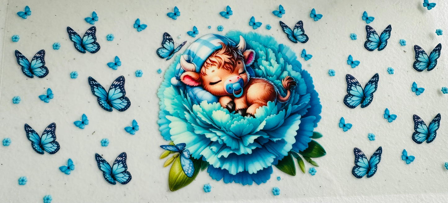 #282 COW CUTIE LIGHT BLUE