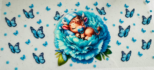 #282 COW CUTIE LIGHT BLUE