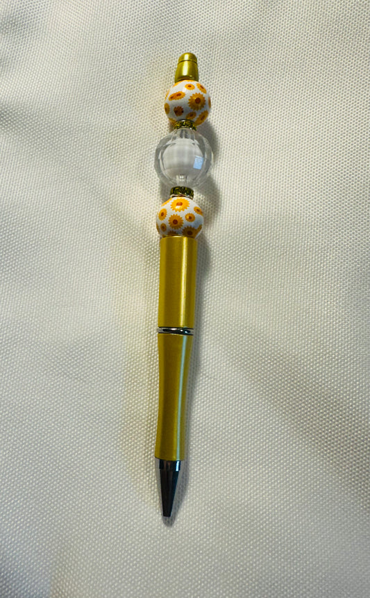 YELLOW FLOWER PEN