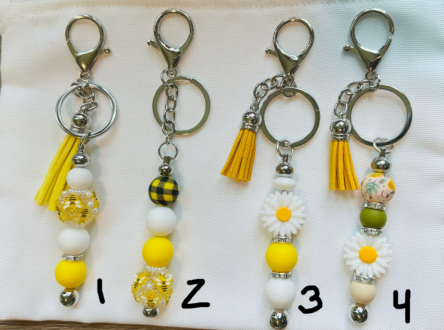 Beaded Keychains