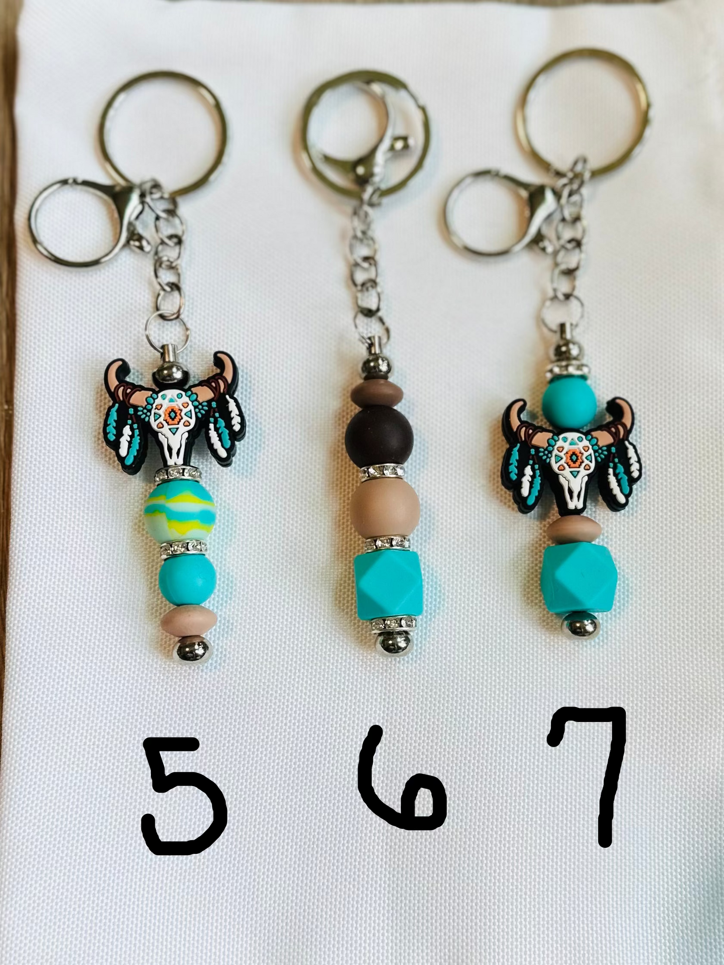 Beaded Keychains