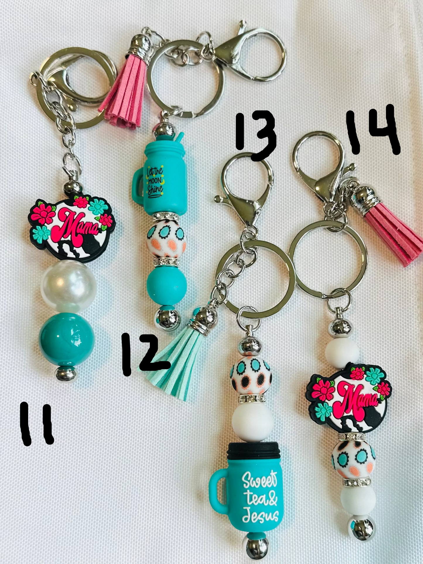 Beaded Keychains
