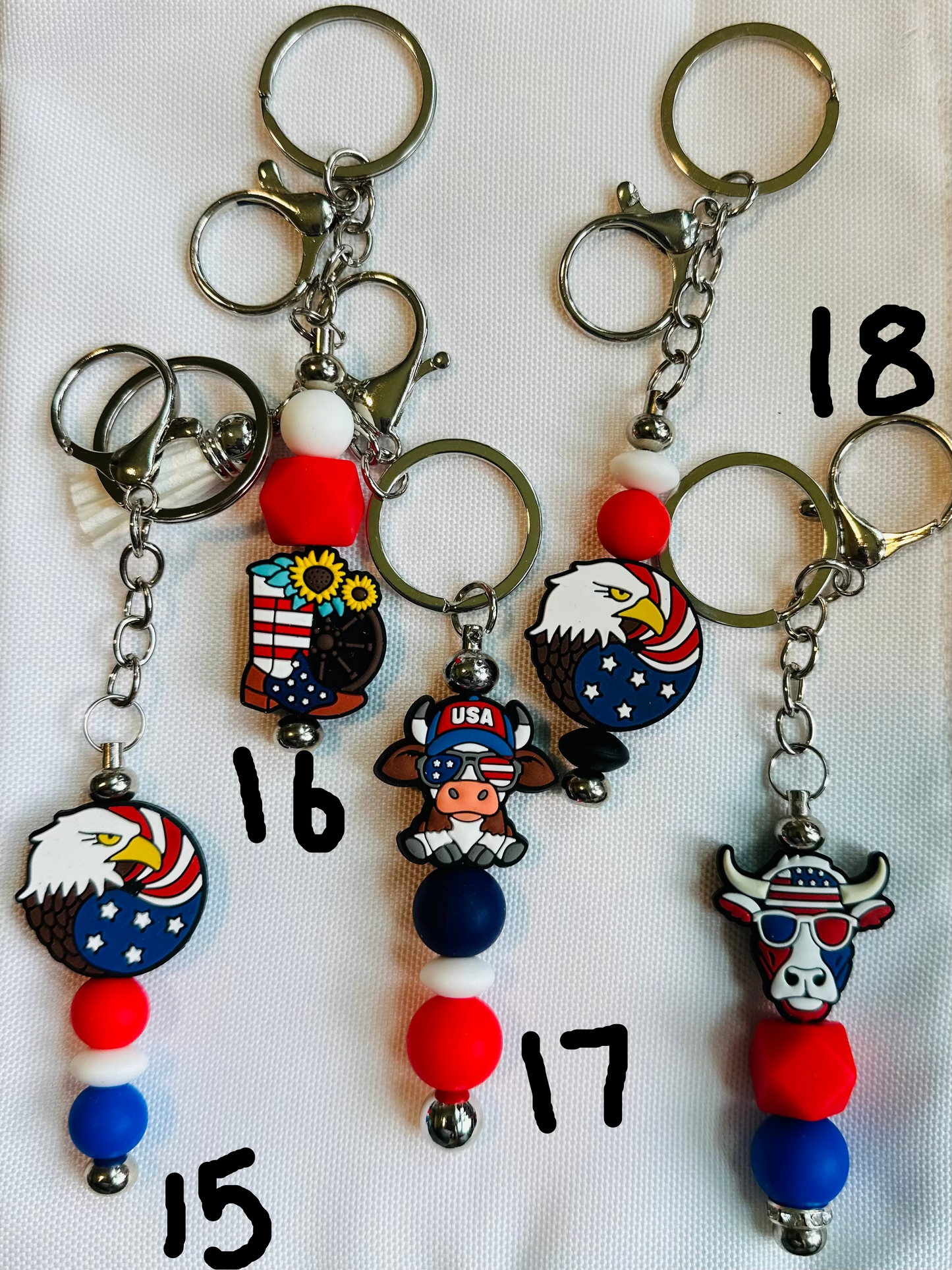 Beaded Keychains