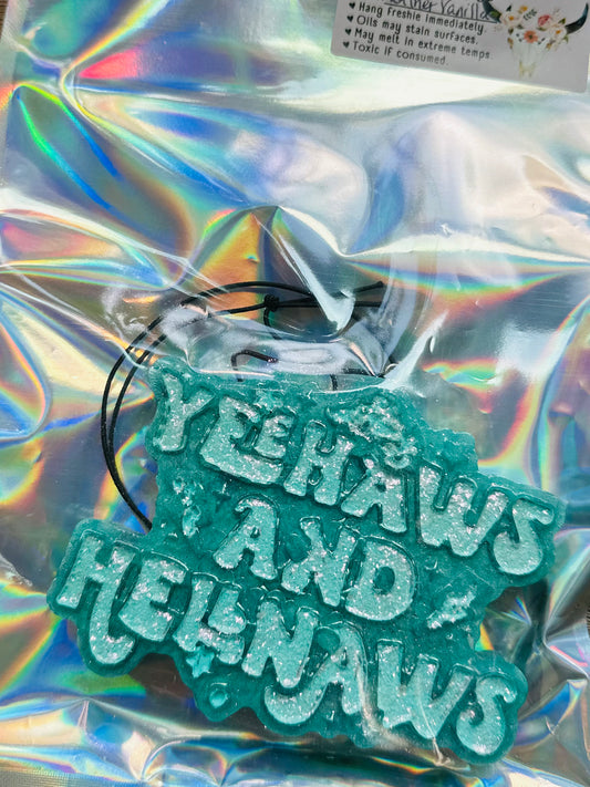 Yee Haws Freshie-Leather Vanilla