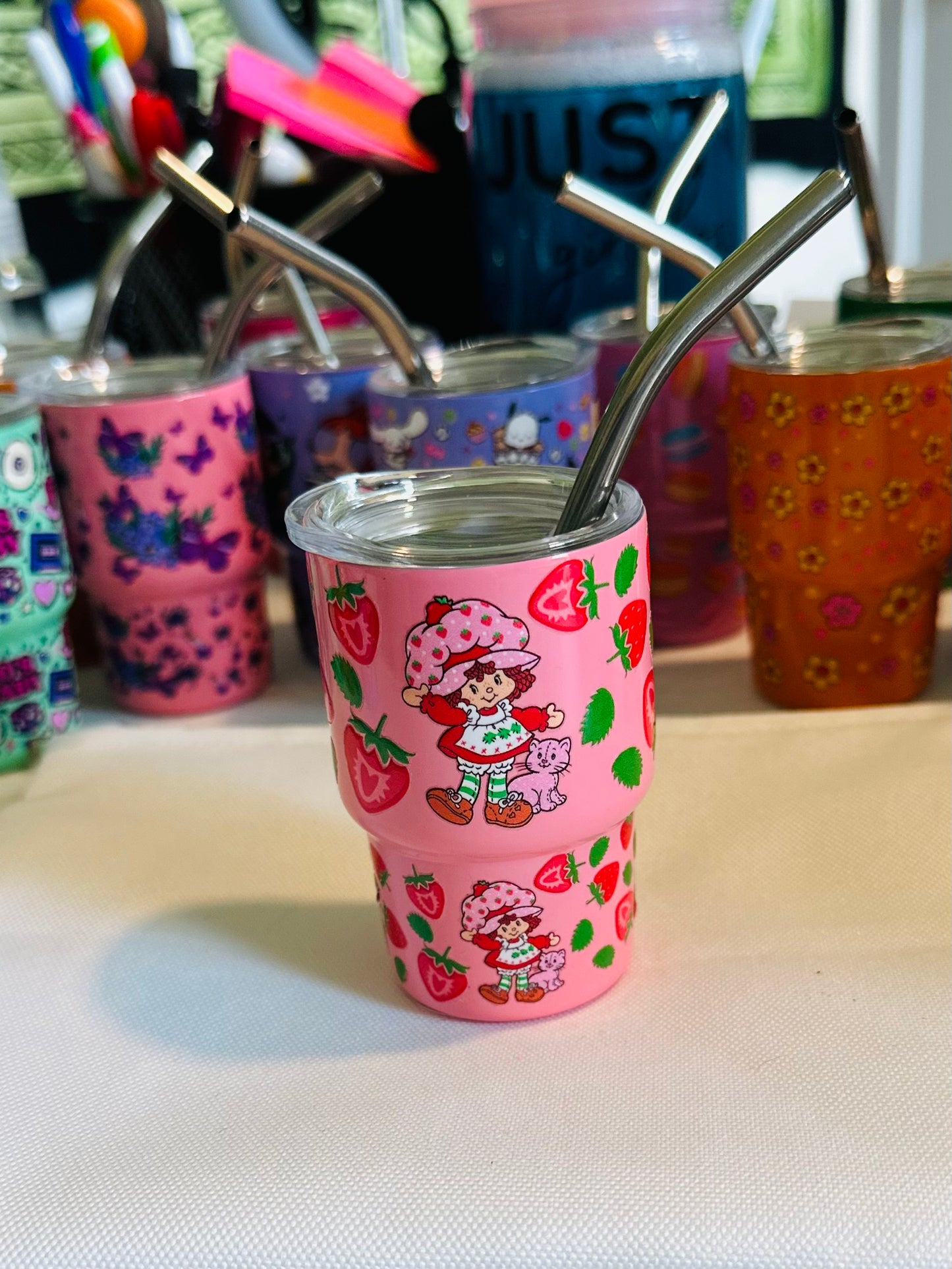 Mini 3oz Metal Tumblers