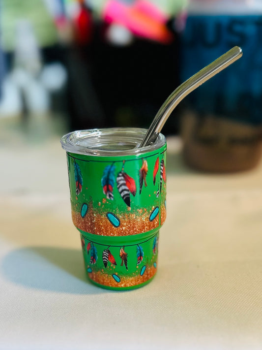 Mini 3oz Metal Tumblers