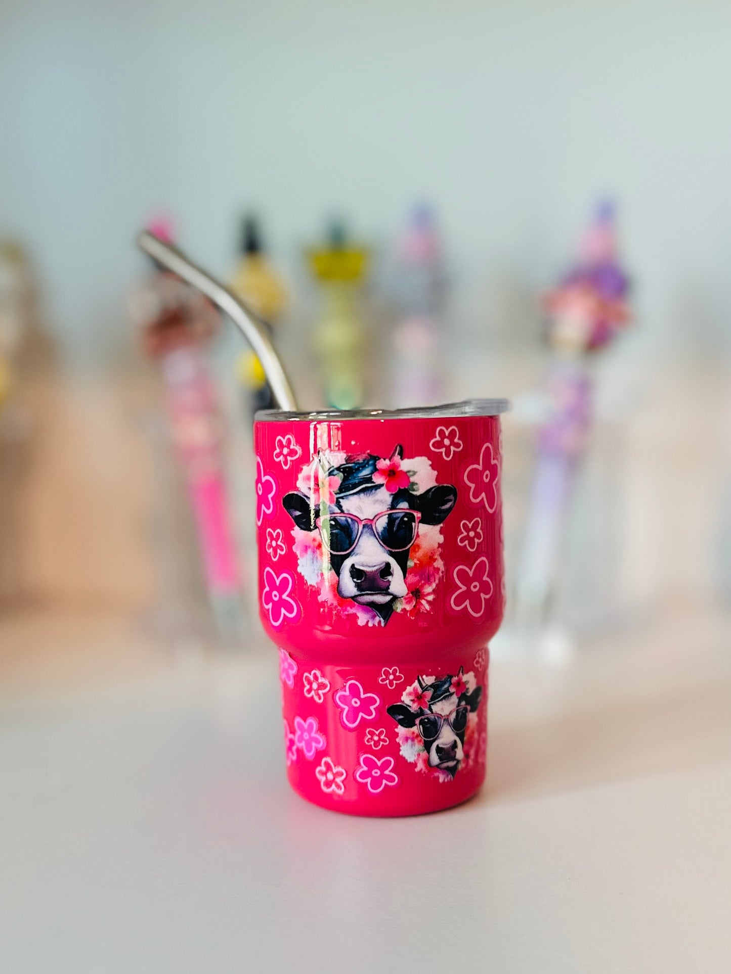 Mini 3oz Metal Tumblers