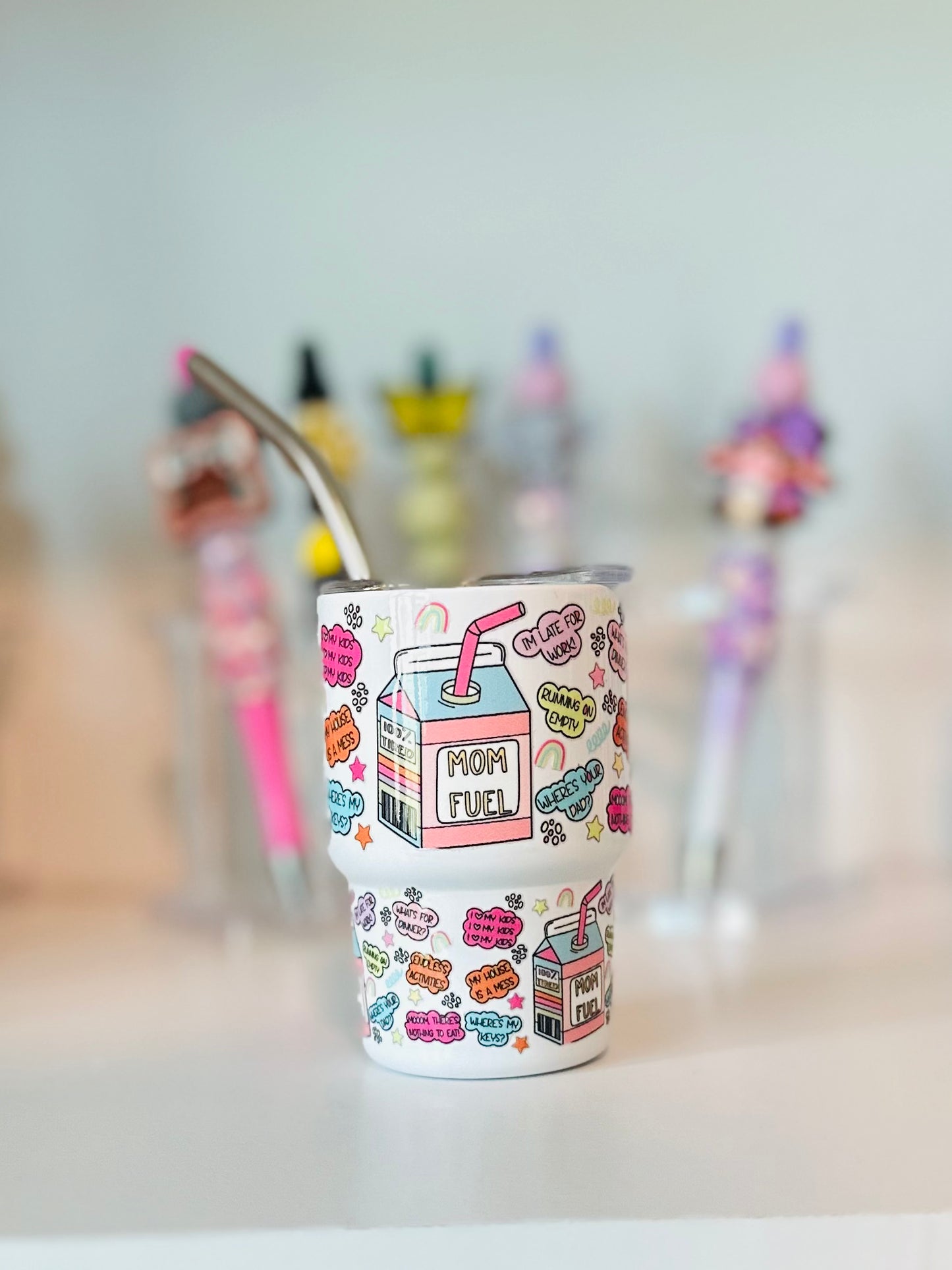 Mini 3oz Metal Tumblers