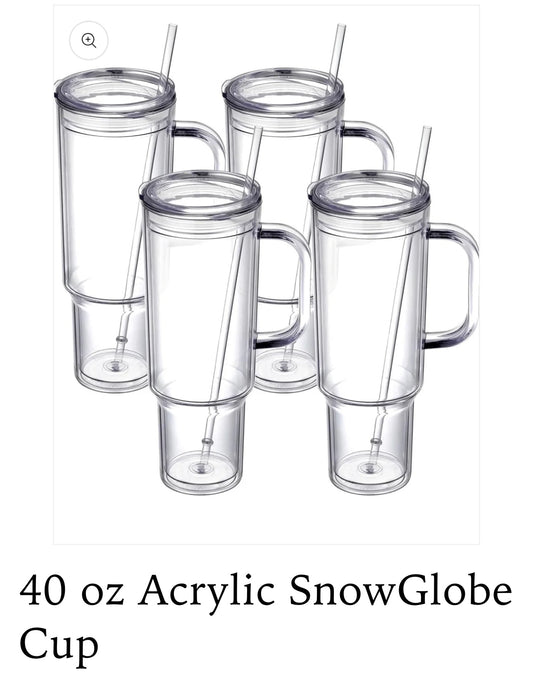 40oz ACRYLIC TUMBLERS