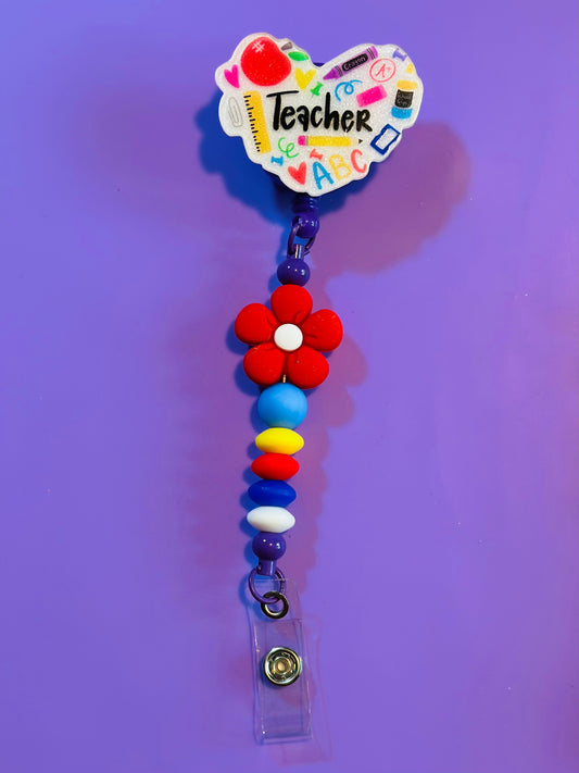 Reel Badge TEACHER