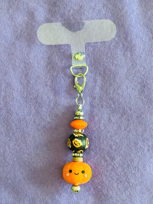 Pumpkin Cutie Phone Charm