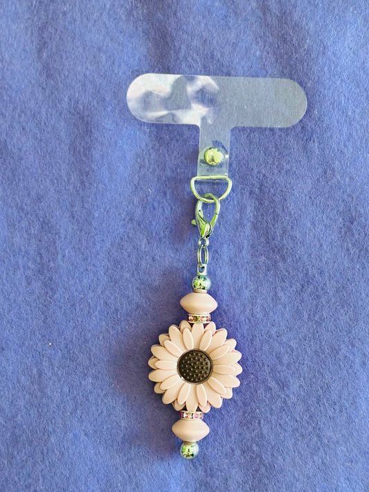 Rose Pink Phone Charm