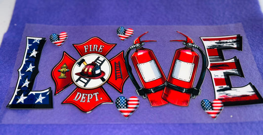 #15 FIREFIGHTER UV DTV Cup Wrap