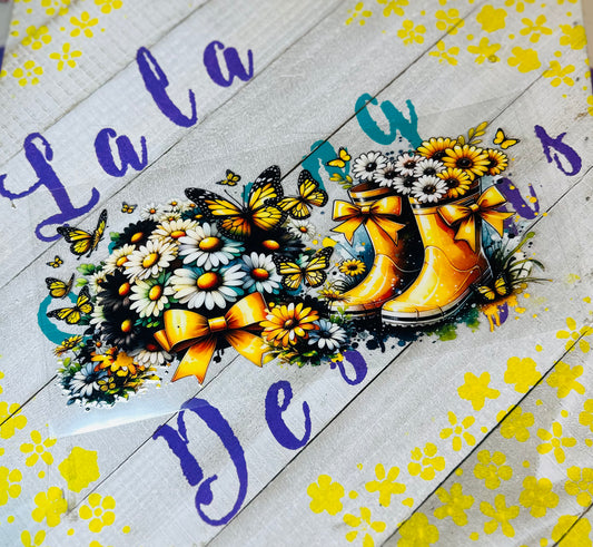 #21 Daisy Rain Boots