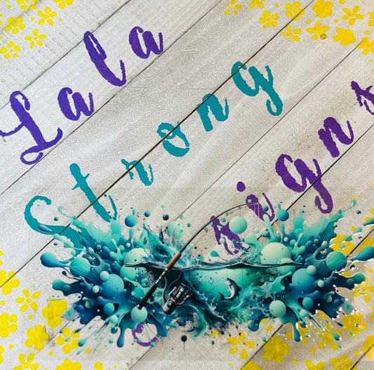 #68 FISHING TEAL