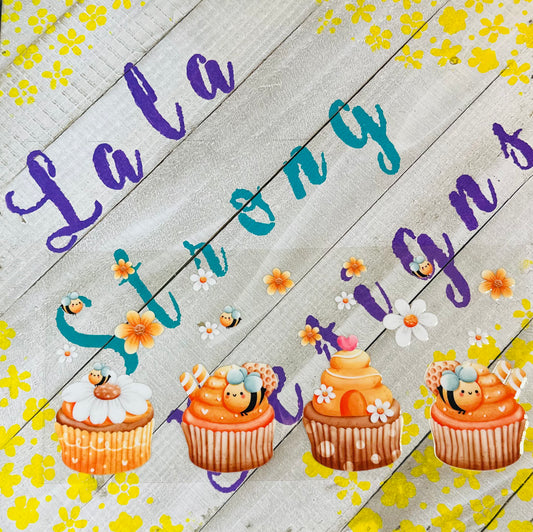 #378 BEE CUPCAKES
