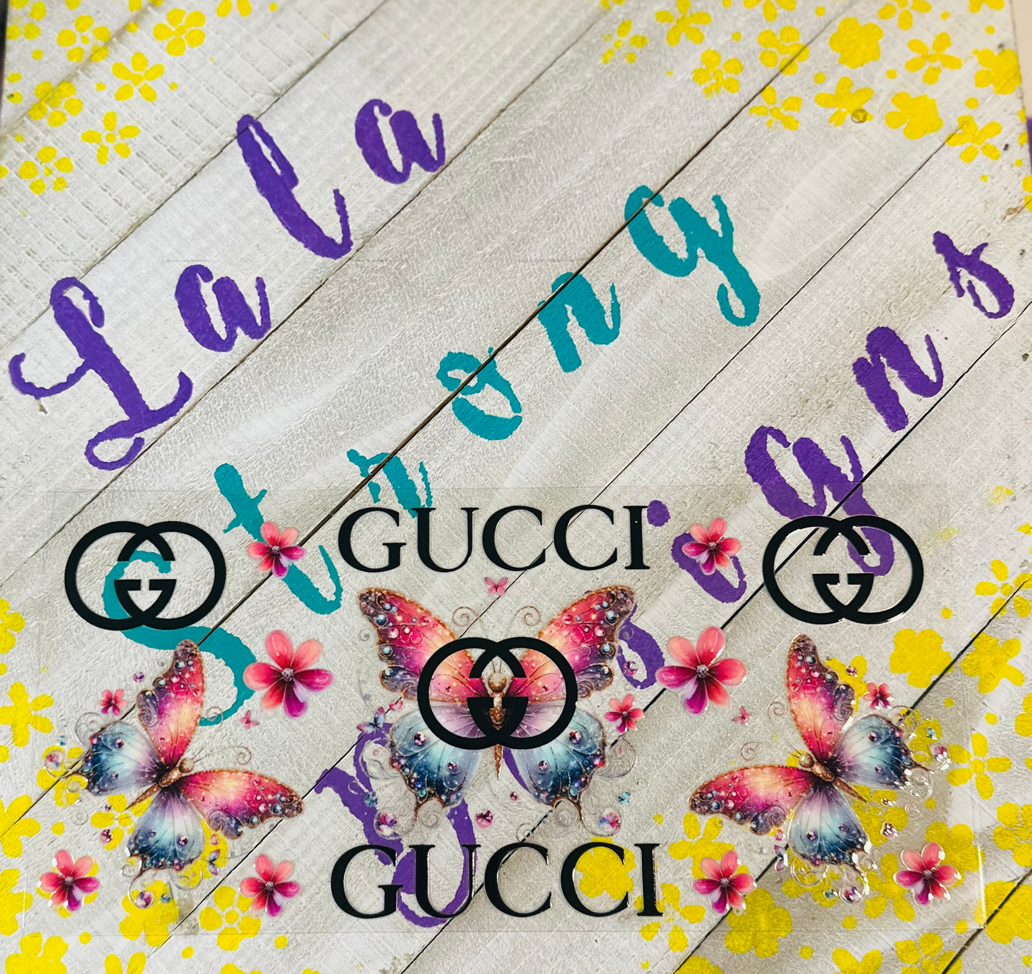 #256 GUCCI BUTTERFLIES #1
