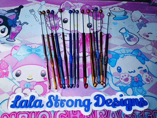 CUSTOM BEADED CROCHET HOOKS