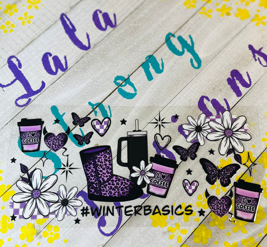 #237 PURPLE COZY WINTER