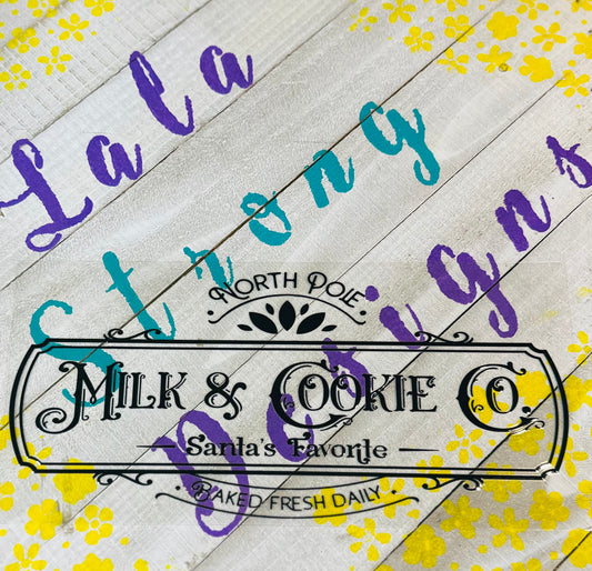 #212 MILK & COOKIE SANTA'S FAVORITE