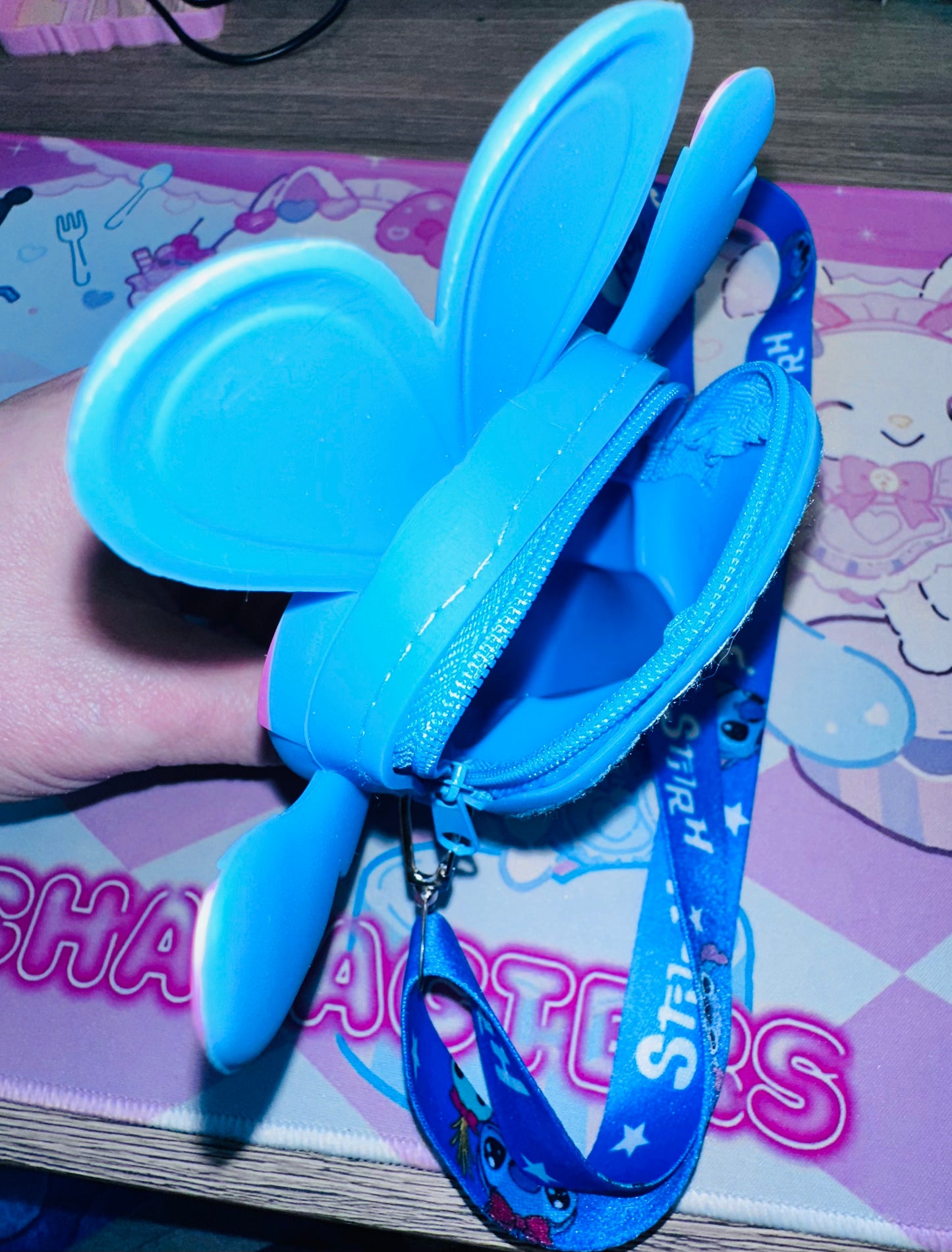 BLUE GUY PURSE