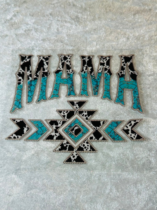 #157 TEAL MAMA WESTERN 4"