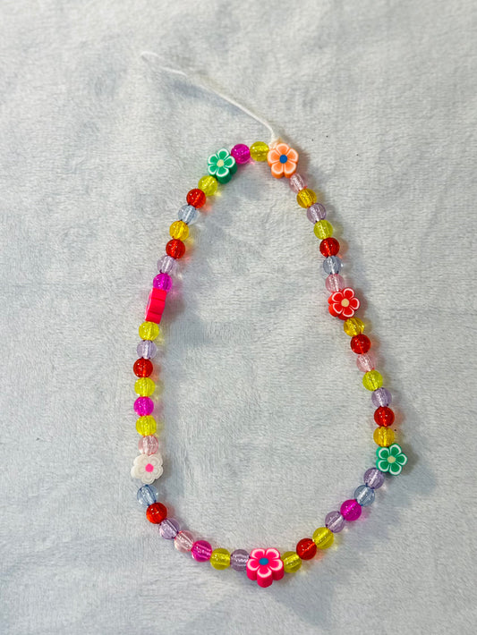 CELL PHONE CHARM FLOWERS