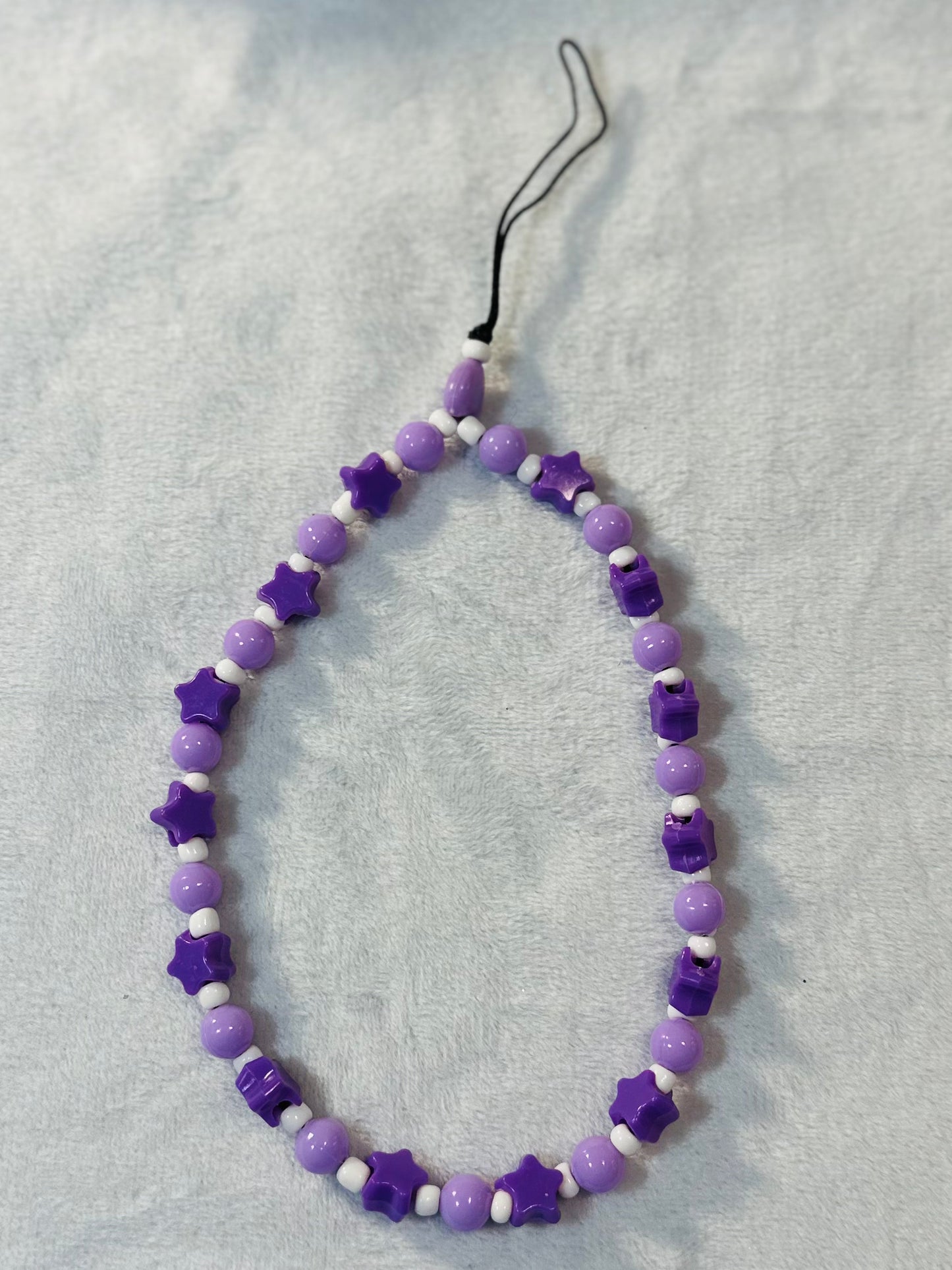 CELL PHONE CHARM PURPLES